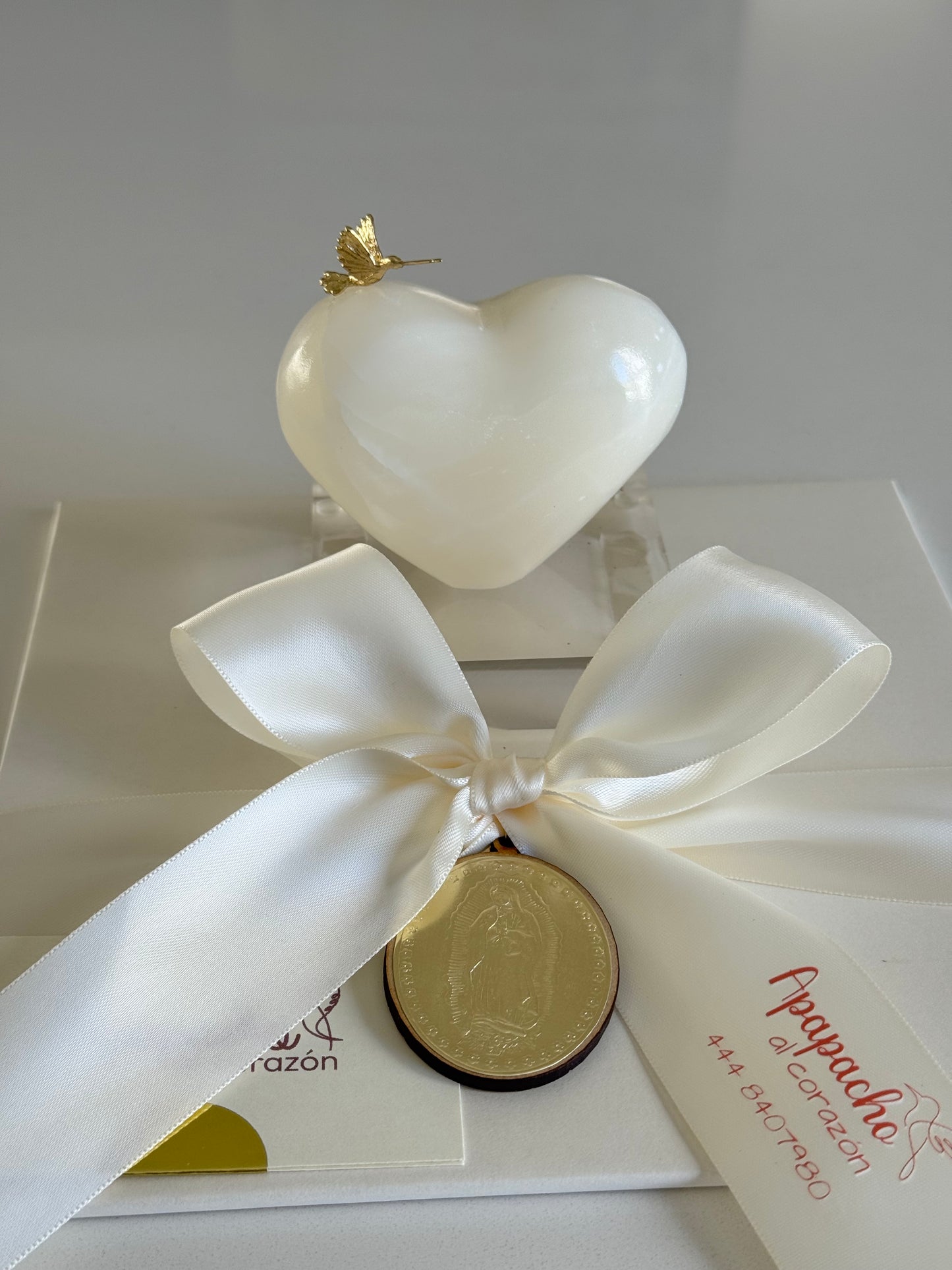 CORAZON PARADO DE ONIX 7 CM